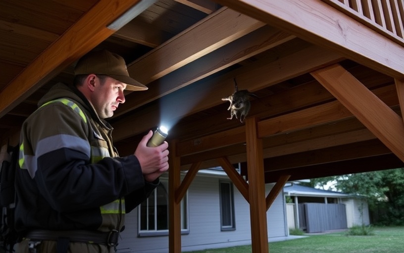 Under Deck Possum Removal in Ringwood North
